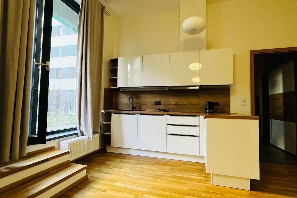 Apartment Holesovice, Garden, Garage Прага Екстериор снимка